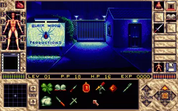 Elvira II - The Jaws of Cerberus_Disk1 screen shot game playing